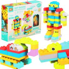 Construction and assembly blocks for children Springos KG0041, 126 pcs, educational, colorful