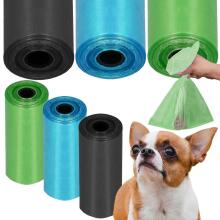 Dog waste bags Springos PA0256, 18 pcs, 3 rolls, colorful