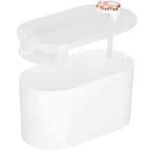 Cat and dog water dispenser Springos PA0315, pet fountain 3 L, illuminated, waterproof IPX8, white