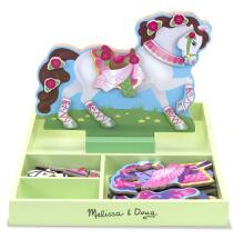 Melissa&Doug Magnetic Dress Up My Horse Clover Art.18591
