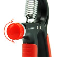 Hand gripper with adjustable resistance Springos FA0034 20-50 kg grey-black with orange element