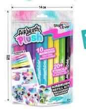 AIRBRUSH plush refill set