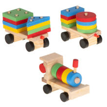 Ikonka Wooden Train  Art.KX7459