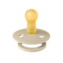 Bibs Liberty Colour Round – Vanilla/Pine Art.226678 Pacifier, 100% natural  6-18  (2pcs)