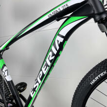 Vīriešu kalnu velosipēds Esperia Kansas 27.5 ACC. TY30 21V DISK ANT. Green (Rata izmērs: 27.5 Rāmja izmērs: S)