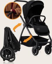 Lionelo Mika Plus 2 in 1 Art.226857 Black Onyx