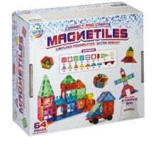 Moxy magnetilised ehitusklotsid 64 osa