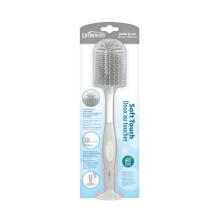 AC141 BOTTLE BRUSH SOFT SILICONE BRISTLES GREY