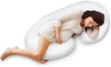 La Bebe™ Maternity Pillow Sì - Duo Art.227025  100% cotton, Gold. Multifunctional maternity pillow with memory foam filling