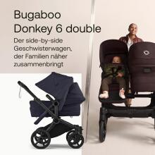 Bugaboo Donkey 6 Double Art.22711 Moon Grey Bērnu Universāli Transformējami rati