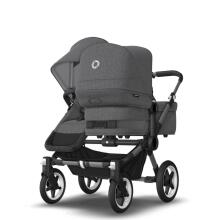 Bugaboo Donkey 6 Double Art.22711 Moon Grey Bērnu Universāli Transformējami rati