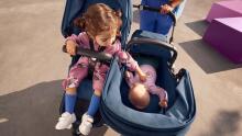 Bugaboo Donkey 6 Double Art.227111 Desert Taupe Bērnu Universāli Transformējami rati