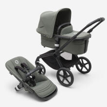 Bugaboo Fox 5 2 in 1 Art.227117 Moon Grey Bērnu universāli transformējami rati/ratiņi