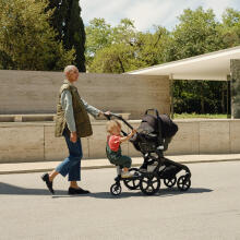 Bugaboo Fox 5 2 in 1 Art.227117 Misty White Bērnu universāli transformējami rati/ratiņi