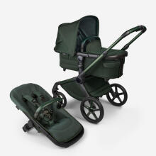 Bugaboo Fox 5   2 in 1 Art.227123 Forest Green Bērnu universāli transformējami rati/ratiņi