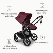 Bugaboo Fox 5 2 in 1 Art.227125 Deep Indigo Bērnu universāli transformējami rati/ratiņi