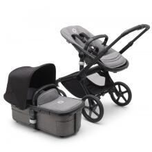 Bugaboo Fox 5 2 in 1 Art.227128 Grey Melange Bērnu universāli transformējami rati/ratiņi