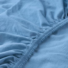 La Bebe™ Cotton Sheet Art.904.271.02 Light Blue Sheet 120x60cm