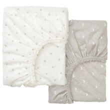 La Bebe™ I-Soft Sheet Art.504.576.00 Beige Star   Sheet 120x60cm