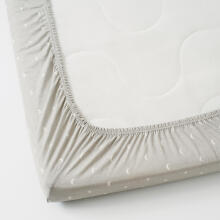 La Bebe™ I-Soft Sheet Art.504.576.00 White Dots Sheet 120x60cm