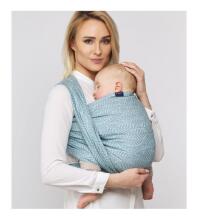 Lakats-slings BE CLOSE Zaffiro beige leaves CH-032 WOMAR [A]