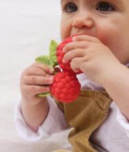 Oil Carol Teether Toy Art.227779 Raspberry Teether (natural rubber)