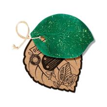 Oil Carol Teether Toy Art.227780 Leaf  Teether (natural rubber)