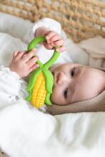 Oil Carol Teether Toy Art.227780 Corn  Teether (natural rubber)