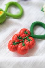 Oil Carol Teether Toy Art.227781 Tomato  Teether (natural rubber)