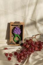 Oil Carol Teether Toy Art.227783 Grape Teether (natural rubber)