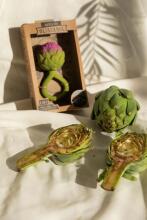 Oil Carol Teether Toy Art.227785 Artichoke Teether (natural rubber)