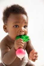 Oil Carol Teether Toy Art.227786 Radish Teether (natural rubber)