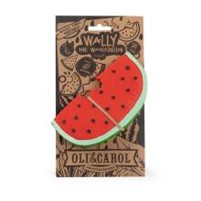 Oil Carol Teether Toy Art.227789 Watermelon Teether (natural rubber)