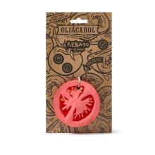 Oil Carol Teether Toy Art.227791 Tomato Teether (natural rubber)
