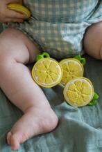 Oil Carol Teether Toy Art.227794 Mini Lemon  Teether (natural rubber)