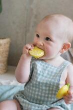 Oil Carol Teether Toy Art.227794 Mini Lemon  Teether (natural rubber)