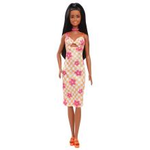 Barbie® Fashionistas® nukk kollases kleidis