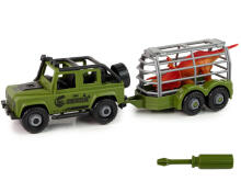 Džips DIY (saskrūvēšanai) ar dinozauru DIY  11322
