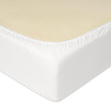 Palags jersī mitrumnecaurlaidīgs WHITE 120x60 cm (3727)