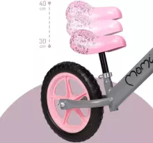 Momi  Balance Bicycle Fleet Art.ROBI00064 Grey Balansa velosipēds