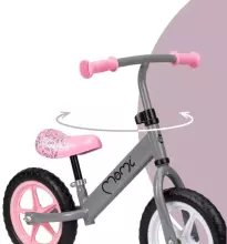 Momi  Balance Bicycle Fleet Art.ROBI00064 Grey Balansa velosipēds
