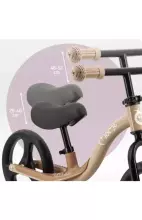Momi Balance Bike Isoka Led Art.ROBI00076 Beige
