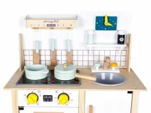 Eco Toys Wooden Kitchen Art.CA12093 Koka virtuve ar skaņam