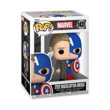 FUNKO POP! Vinyl: Фигурка: Marvel - Captain America / Steve Rogers (Split)