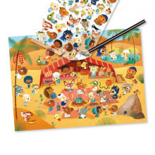 Rub-on transfers - Savannah, desert, and North Pole