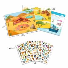 Rub-on transfers - Savannah, desert, and North Pole