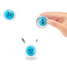 Chill & Smile - Crazy Faces bouncy ball Ø 4.3cm, 4 assorted