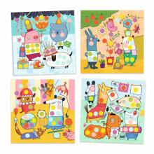 Sticker kit - With coloured dots