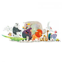 Giant puzzles - Animal Parade - 36 pcs