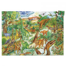 Observation puzzles - Dinosaurs - 100 pcs